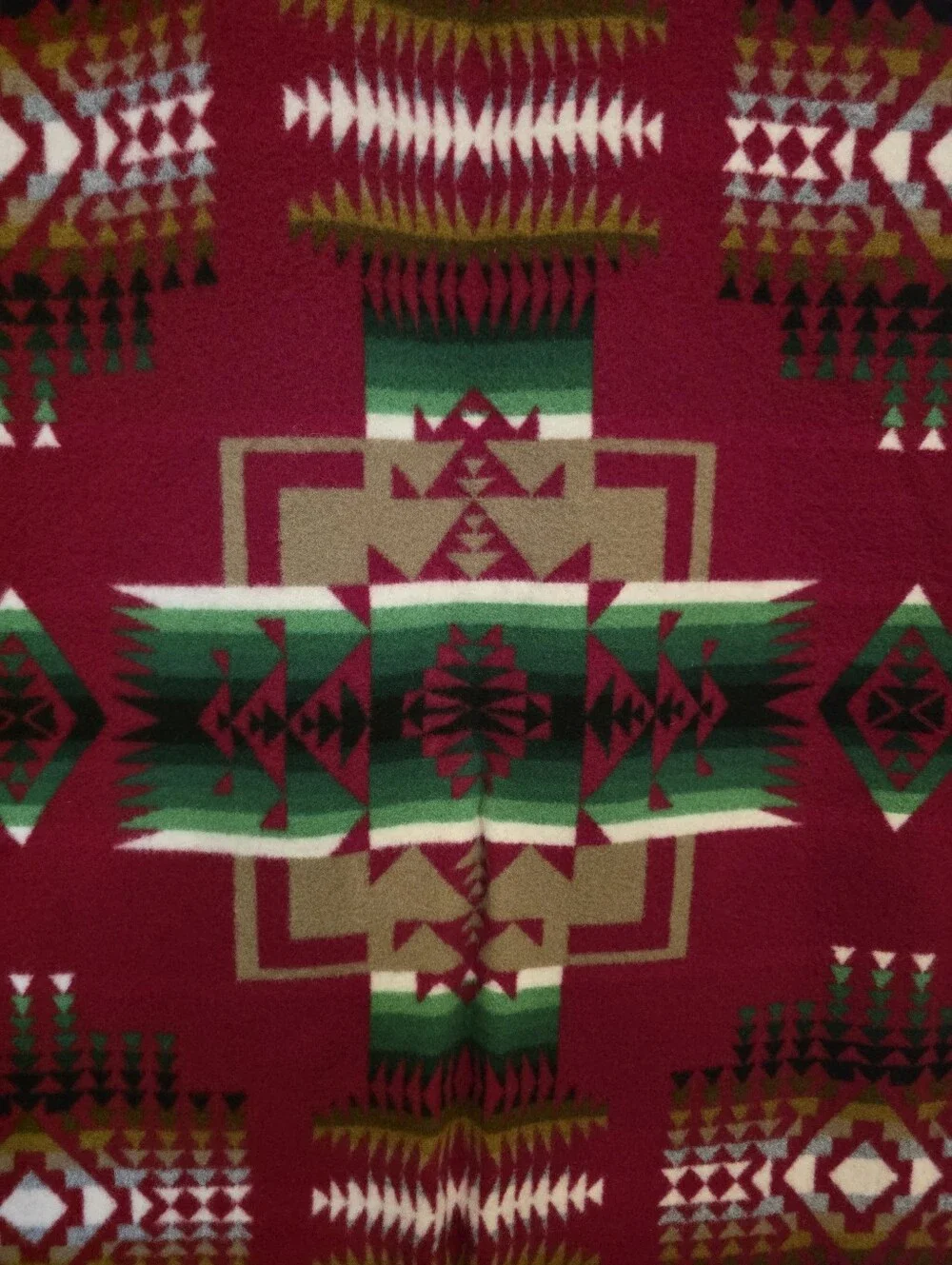 Chief Joseph Pendleton Wool 64 X 80 Inch Blanket - Cardinel Red (Discontinued)